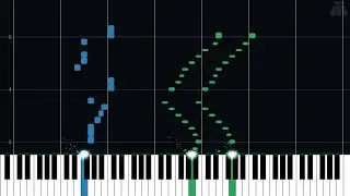 Round Start - Duck Hunt - Hard Piano Tutorial