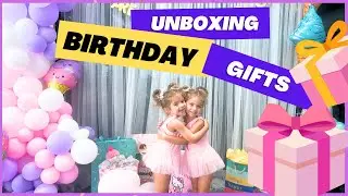 Twins Unbox Birthday Surprises! 🎁 Double the Fun!