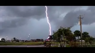 © Lightning Strikes Scary and Beautiful