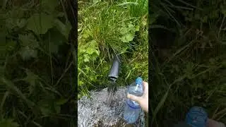 родник спасает в жару