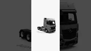 Mercedes-Benz Actros Truck 2024 3D model 