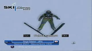 Ski jump world record - Bad Mitterndorf 254m jump - PCSX2/1080P/60FPS