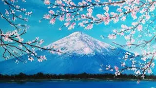 How to Paint Mount Fuji in Oil | Paint with Francis ® [REMAKE].