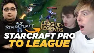 LS | Teaching StarCraft 2 PRO League of Legends for the First Time ft. Nemesis