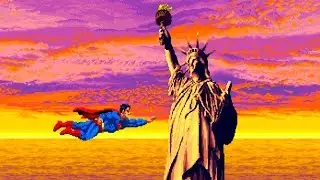 Superman - All Bosses (No Damage / Hardest + Ending) ARCADE HD 60FPS