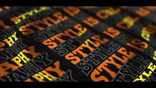Liquid typography animation in After Effects