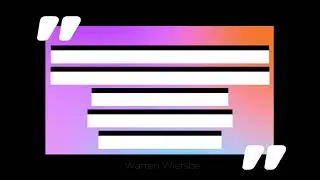 Warren Wiersbe o životě | 