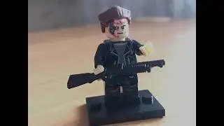 Lego Terminator 2 распаковка фигурки с aliexpress