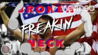 WWE Mashup: The Second FREAKING Medalist(Seth Rollins vs Kurt Angle)