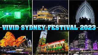 VIVID Sydney Light Festival - Dark Spectrum & Lightscape Shows, 1st June 2023