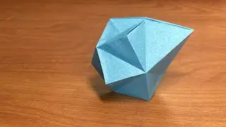 Geometric Raindrop 💦 Inflatable Origami
