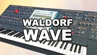 WALDORF WAVE - Synth Demo