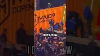 KICK STREAMER RUNS ON CS2 MAJOR STAGE!! (BREAKS TROPHY)