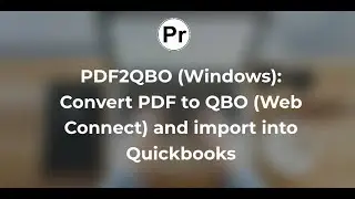 Convert PDF to QBO with PDF2QBO