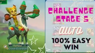 Grove guardian-  challenge stage 5 Auto team/ lords mobile