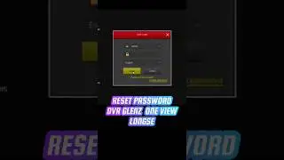 Cara Reset Password DVR Glenz One View Longse Bitvision 