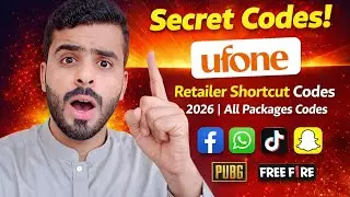 Ufone Retailer Shortcut Codes 2026 | All Packages Codes