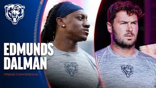 Tremaine Edmunds, Drew Dalman prepare for Vikings in Week 1 | Chicago Bears