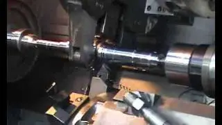 TURNNING OF MAIN SHAFT WITH STEADY REST (LATERAL VIEW).wmv