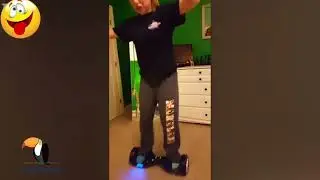 СМЕШНЫЕ ВИДЕО НА ГИРОСКУТЕРЕ😂😂