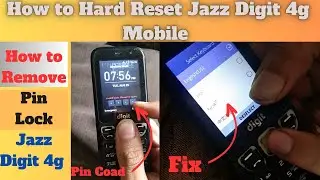 How to Hard Reset Jazz Digit 4g Mobile | How to Remove Pin Lock Jazz Digit 4g | Format Jazz Digit 4g