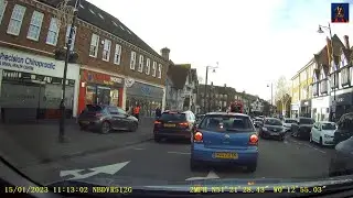 Impatient Pavement Peugeot Gets Sent an FPN - WN21 KUG