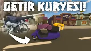 GETİR COURIER IS ON THE ROAD! UNTURNED ROLEPLAY LIFE 