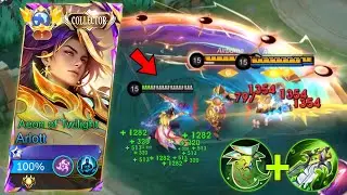 NEW ARLOTT BEST 1 SHOT LIFESTEAL BUILD TUTORIAL TO RANK UP FASTER IN 2025! - MLBB