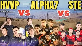 Alpha7 vs Hvvp Vs STE Fight in PMGC 2022 | PMGC 2022