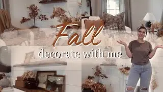 NEW! 🍁 2024 FALL DECORATE WITH ME | fall decorating ideas | autumn decorating 🍂