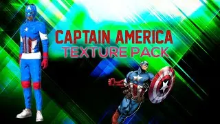 AFTER UPDATE OB28||GLITH FILE FF CAPTAIN AMERICA TEXTURE SKIN||