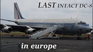 This is the last intact DC-8 in Europe
