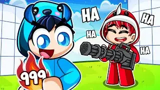 Pretending to Be a Noob in Roblox Rivals!