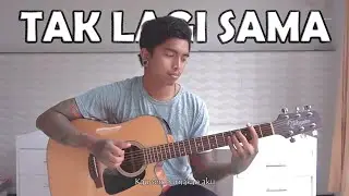 tak lagi sama - noah (cover) lirik | fingerstyle guitar #cord #karaoke Gova Gionino
