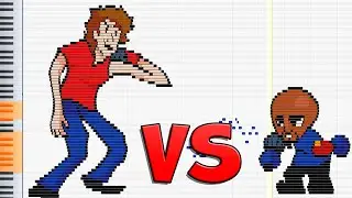 Shaggy VS Matt 3.0 on the piano (Friday Night Funkin mod)