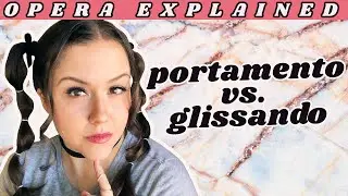 What is a Portamento VS a Glissando? | Opera Explained #shorts