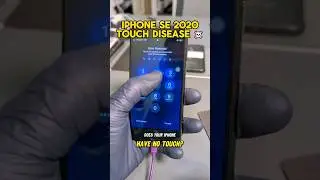 This iPhone lost touch after a drop. How to fix touch disease on SE 2020 