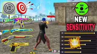 Free Fire Headshot Setting 2024 ⚡ Best Sensitivity Settings ⚙️| Sensitivity + Hud Settings Free Fire