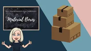 Material Boxes | Teddie B.