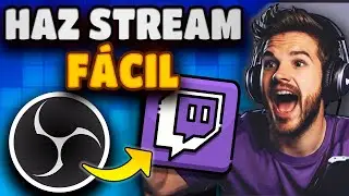 Como hacer stream en Twitch en ¡15 MINUTOS! - Crear escenas, Alertas y MÁS