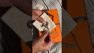 Unboxing Hermes! Hermes key ring, cheval artificer and bolide 31 case! #unboxing #hermes