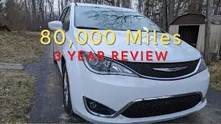2018 Chrysler Pacifica 3 Years 80,000 Miles Review!!!