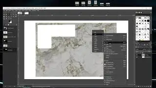 GiMP Tutorial - Crop an image to an irregular shape, cut and paste it