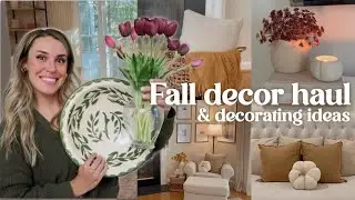 FALL DECOR HAUL 2024 | FALL HOME DECORATING IDEAS & going through my fall decor!