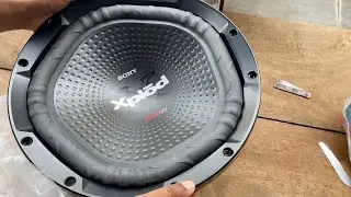 🔊 SONY SUBWOOFER UNBOXING 2024 | SONY 12 inch Car Subwoofer XS-NW12002