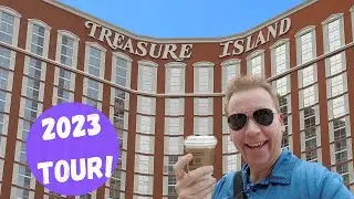 BRAND NEW! TREASURE ISLAND LAS VEGAS 2023 | Where's My Coffee? Where's My Room?