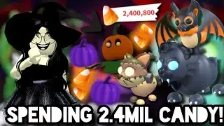 Spending 2.4Mil Candy!🍬 | Adopt Me! | Roblox