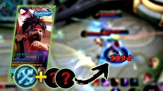 HAYABUSA NEW BUILD & EMBLEM SET!! | CRAZY DAMAGE! YOU HAVE TO TRY THIS EMBLEM‼️