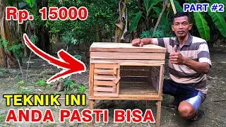 CARA MEMBUAT KANDANG AYAM PALING SIMPLE