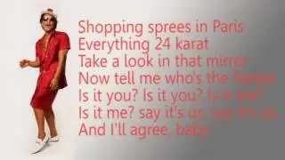 Bruno Mars - Thats What I Like Lyrics